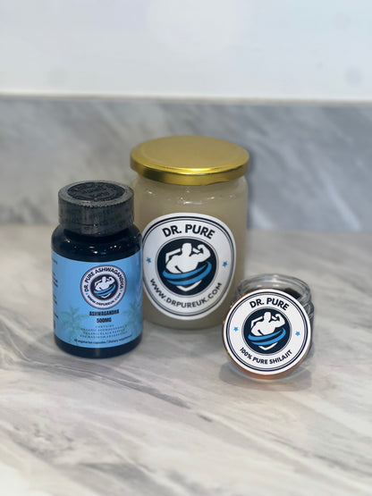 Triple Bundle - Shilajit, Seamoss Gel and Ashwagandha